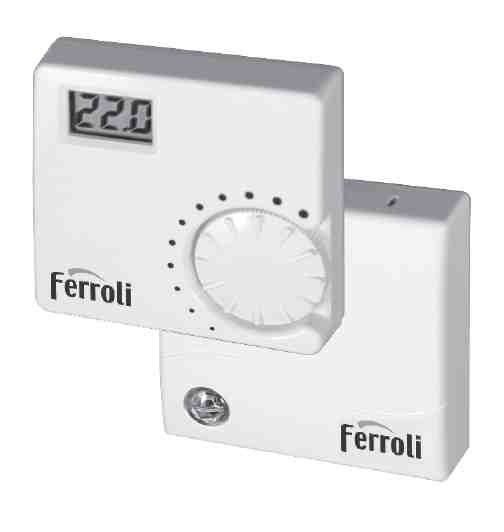 Termostat ambiental cu radiofrecventa Ferroli FER 8 RF