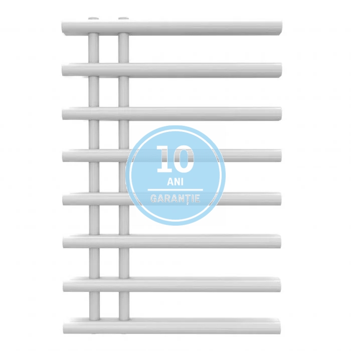 Radiator port-prosop decorativ alb RADOX LINX - vedere din fata