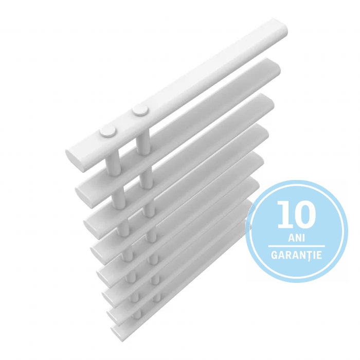 Radiator port-prosop decorativ alb RADOX LINX - vedere de sus
