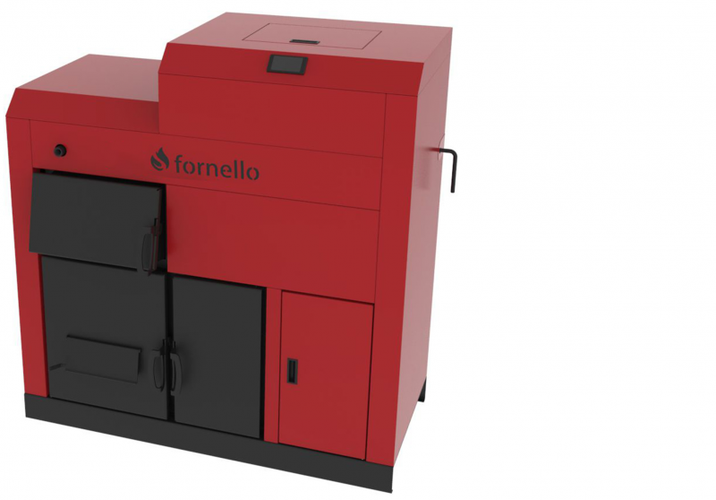 Centrala Fornello Eco Energy mixt 25 KW pe lemne si peleti