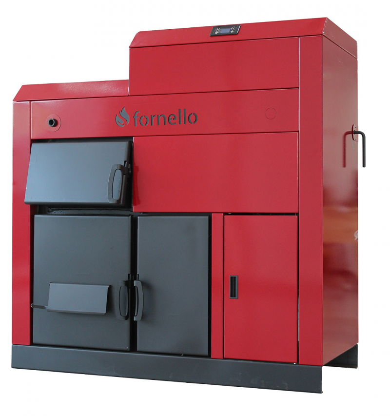 Centrala Fornello Eco Energy mixt 25 KW pe lemne si peleti