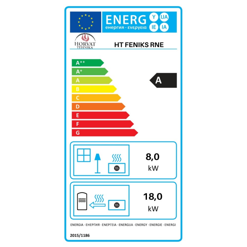 Soba Tip Centrala cu cuptor Ht Feniks Rne 26 kW