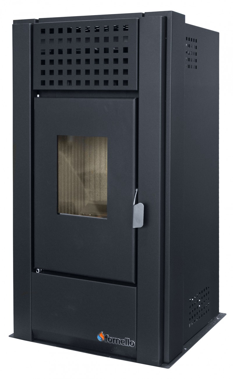 Fornello Magnesia 9 KW Black