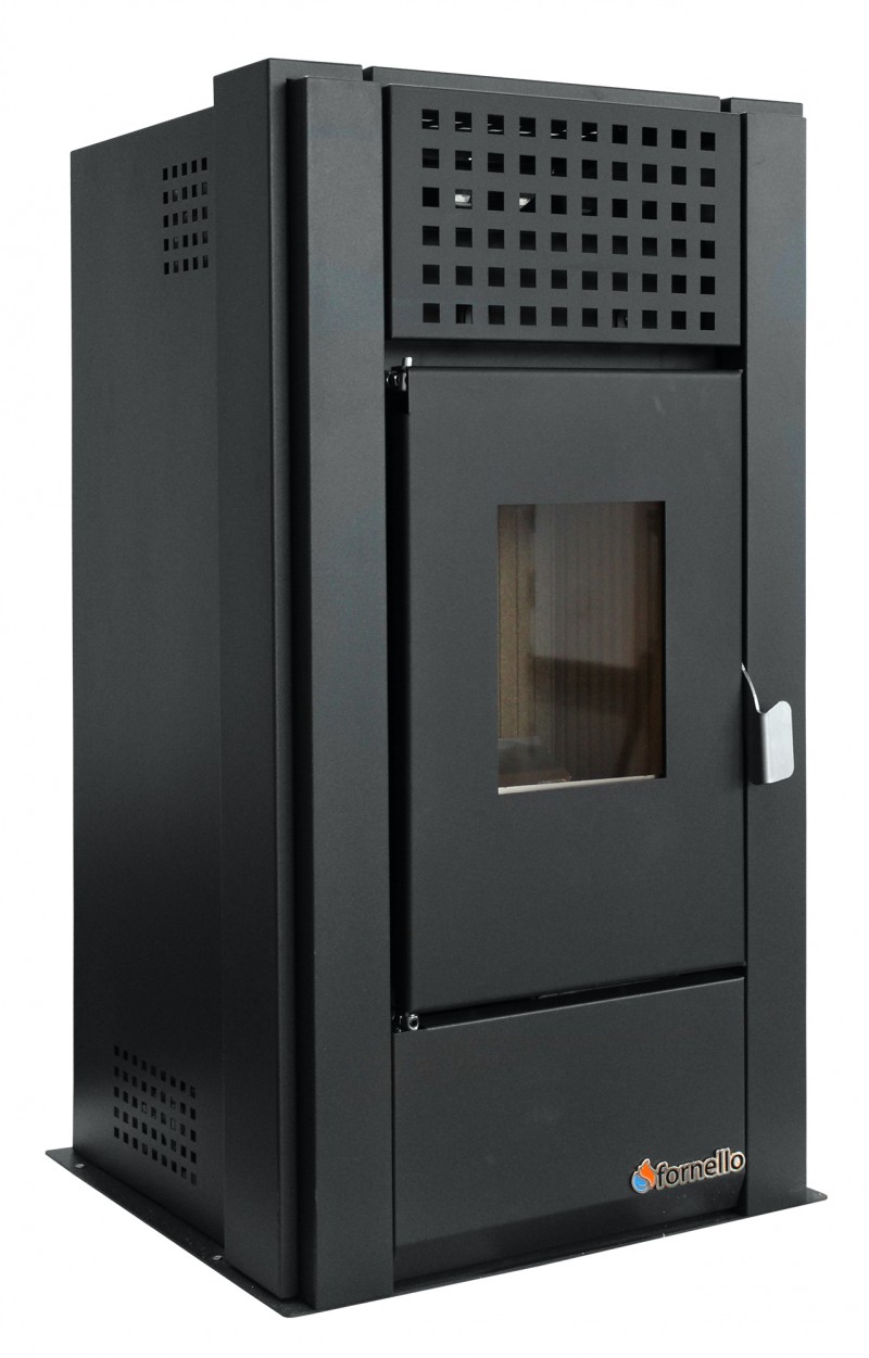 Fornello Magnesia 9 KW Black