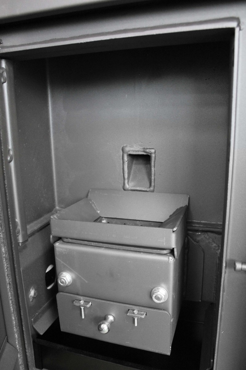 Termosemineu pe peleti Fornello Primo Truva 25 kW Ivory