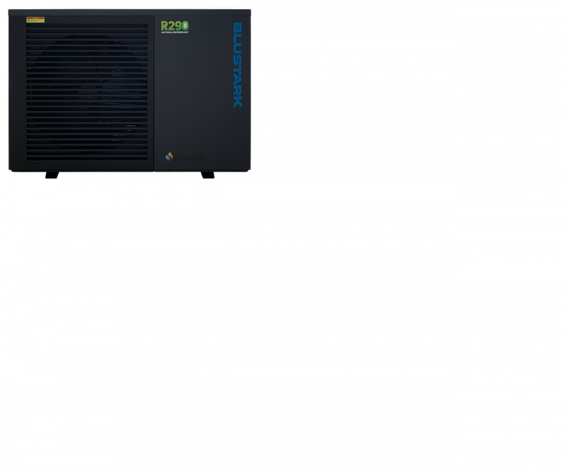 Pompa de caldura Fornello BLUSTARK monobloc, aer-apa, ecologica R290, , incalzire/racire/apa calda, 8.3 kW,