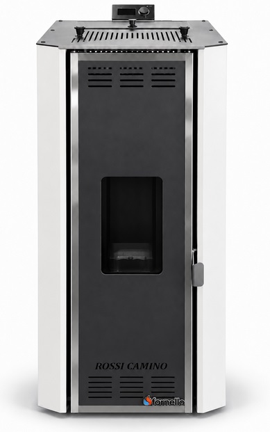 Termosemineu pe peleti Fornello Camino Rossi 35 kW