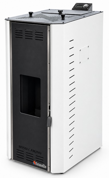 Termosemineu pe peleti Fornello Camino Rossi 35 kW
