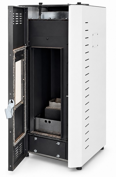 Termosemineu pe peleti Fornello Camino Rossi 35 kW