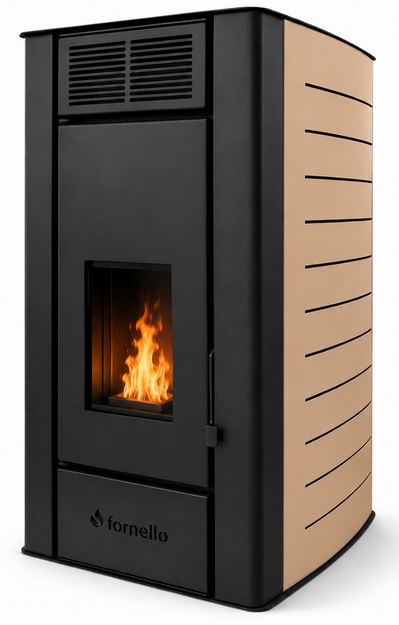 Termosemineu pe peleti Fornello SERENA 25 kW