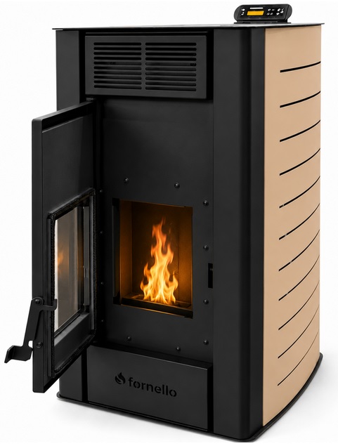Termosemineu pe peleti Fornello SERENA 25 kW