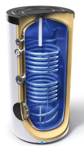 Boiler Fornello Optima EV 6/4 S2, 160 Litri, cu 2 serpentine