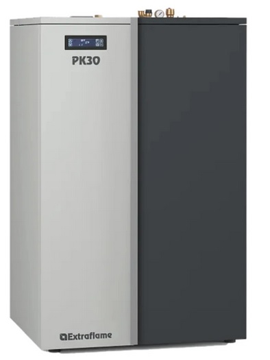 Cazan-centrala pe peleti Nordica-Extraflame PK30 kW, Wi-Fi
