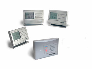 poza Termostate Computherm Q8 RF  ambiental wireless cu trei termostate programabile individual