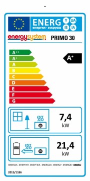 Poza Termosemineu pe peleti tip insert Primo 30 - clasa energetica