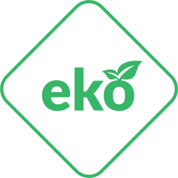 Poza Soba-semineu pe lemn din fonta K9 10 kW cu ventilator - sigla EKO