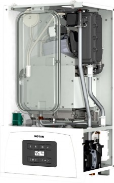 Poza Centrala termica pe gaz in condensatie MOTAN CONDENS 050 28 kW - vedere interioara