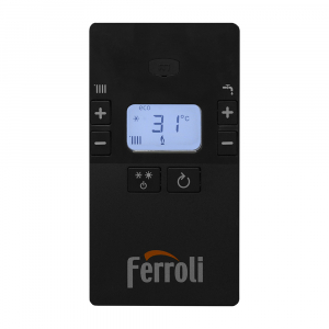 Poza Centrala termica in condensatie combi BLUEHELIX ALPHA - panou de comanda