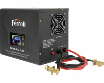 Poza Sursa de alimentare UPS cu stabilizator de tensiune automat GUARD - vedere din spate