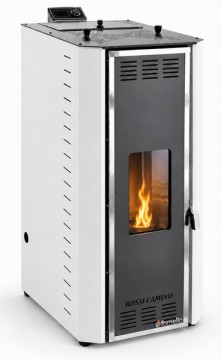 Poza Termosemineu pe peleti Fornello Camino Rossi 35 kW