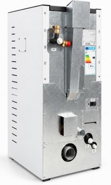 Poza Termosemineu pe peleti Fornello Camino Rossi 35 kW