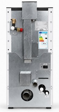 Poza Termosemineu pe peleti Fornello Camino Rossi 35 kW