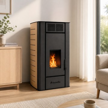 Poza Termosemineu pe peleti Fornello SERENA 25 kW