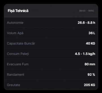 Poza Centrala pe peleti Nordic 25 kW