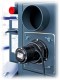Centrala termica pe lemn cu gazeificare ATMOS - ventilator de exhaustare gaze arse
